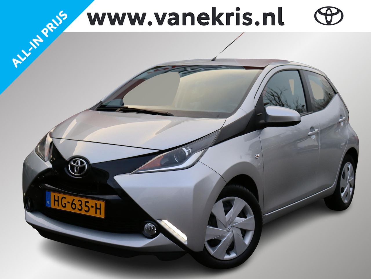 Toyota Aygo - 1.0 VVT-i X-Play Automaat - AutoWereld.nl