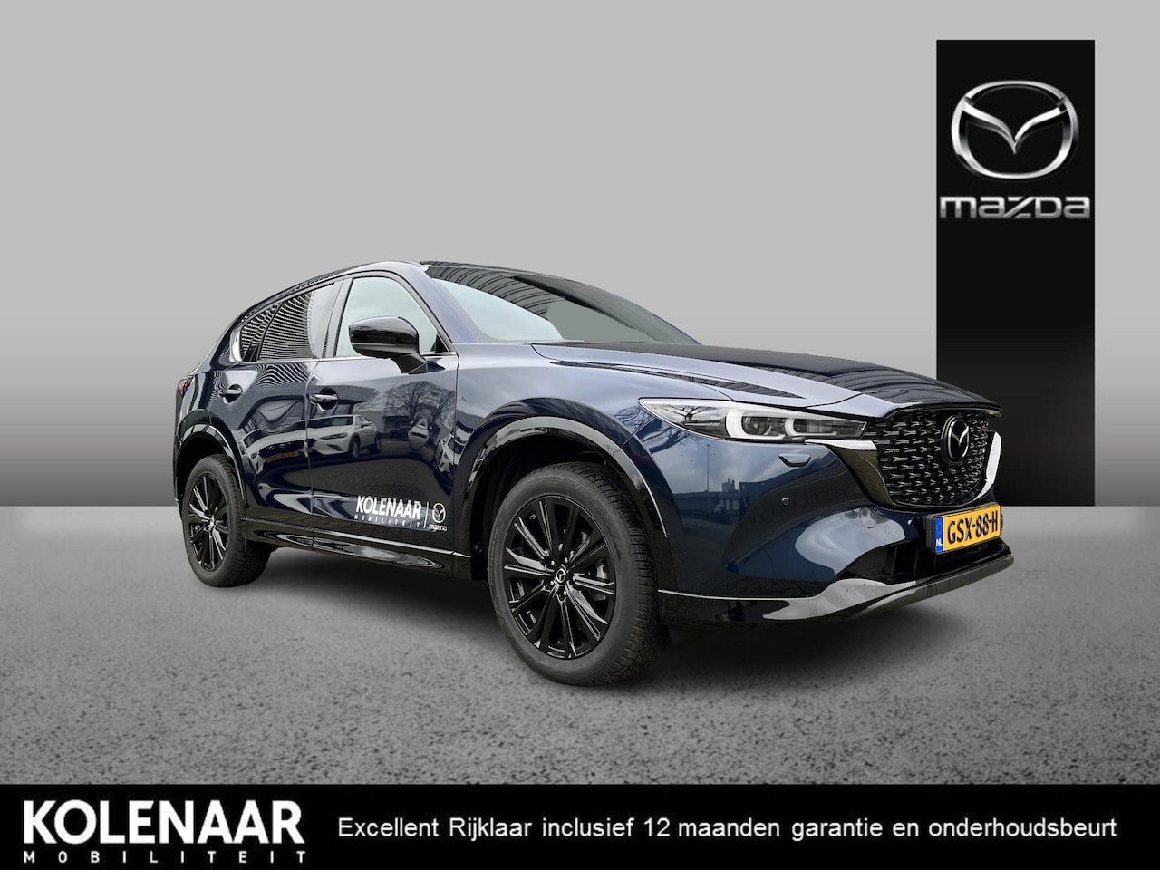 Mazda CX-5 - 2.0 e-SkyActiv-G M Hybrid 165 Homura /Automaat/Geventileerde vollederen voorstoelen/Wegkla - AutoWereld.nl