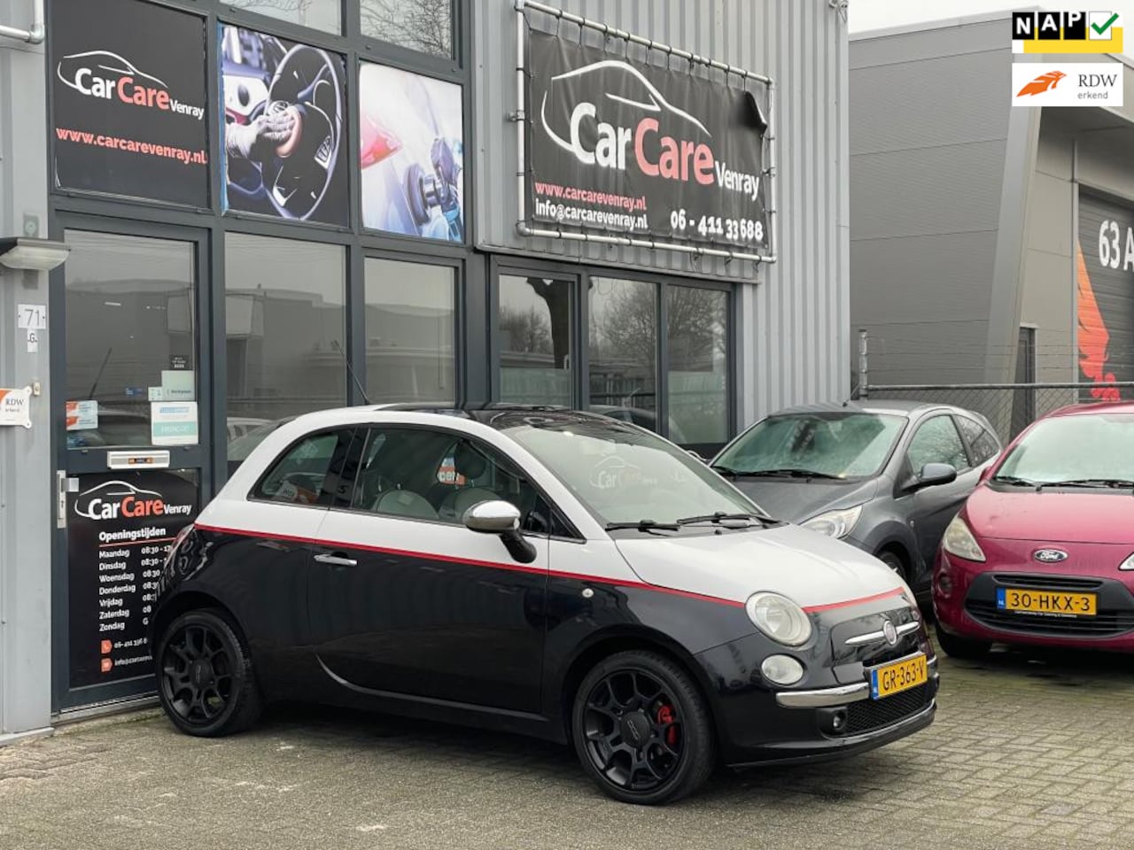 Fiat 500 - 1.2 Lounge|APK07-2025|AIRCO|PANORAMADAK| - AutoWereld.nl