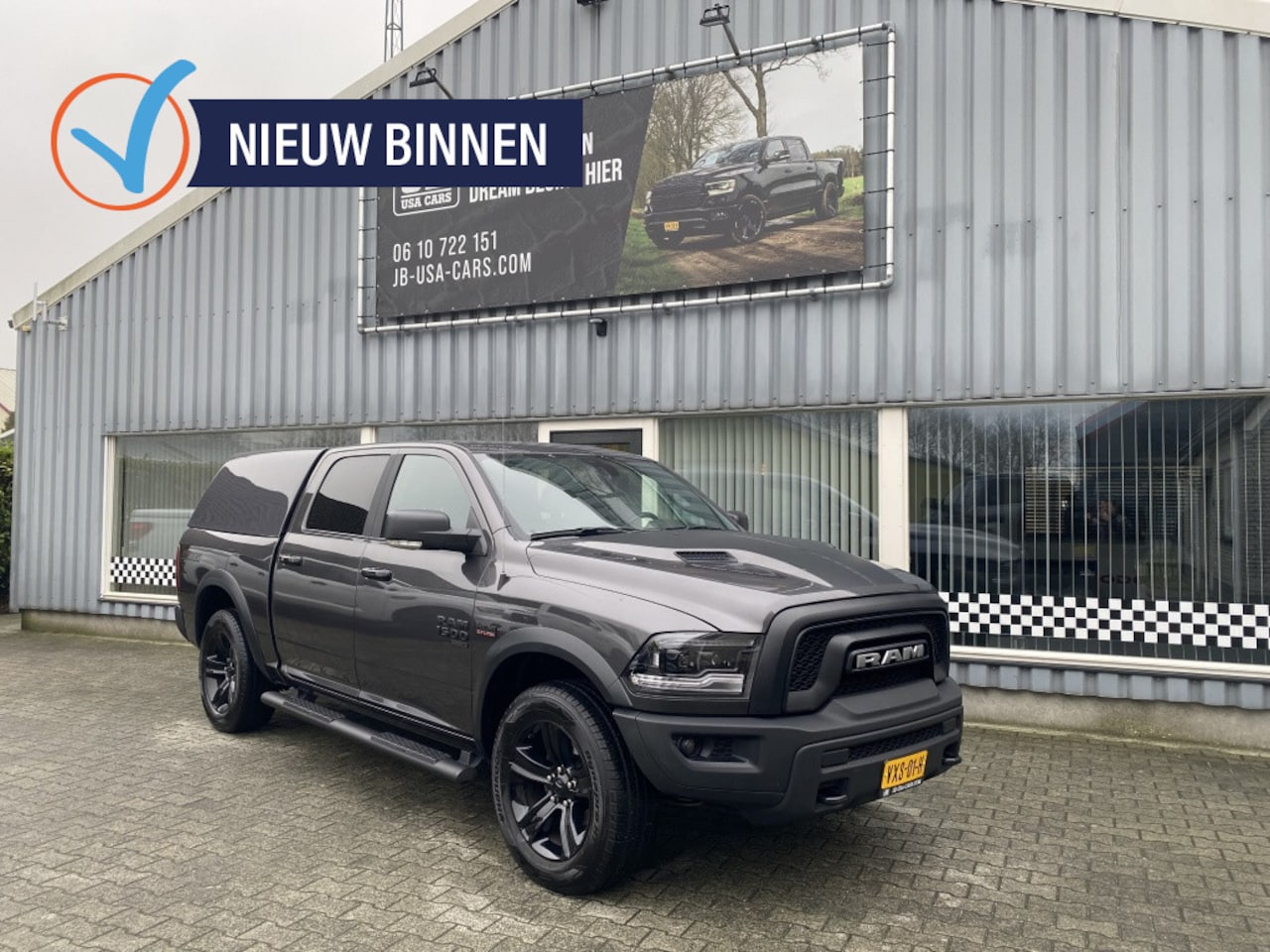 Dodge Ram 1500 - WARLOCK Leer Huif V8 LPG Dikke uitvoering !! - AutoWereld.nl