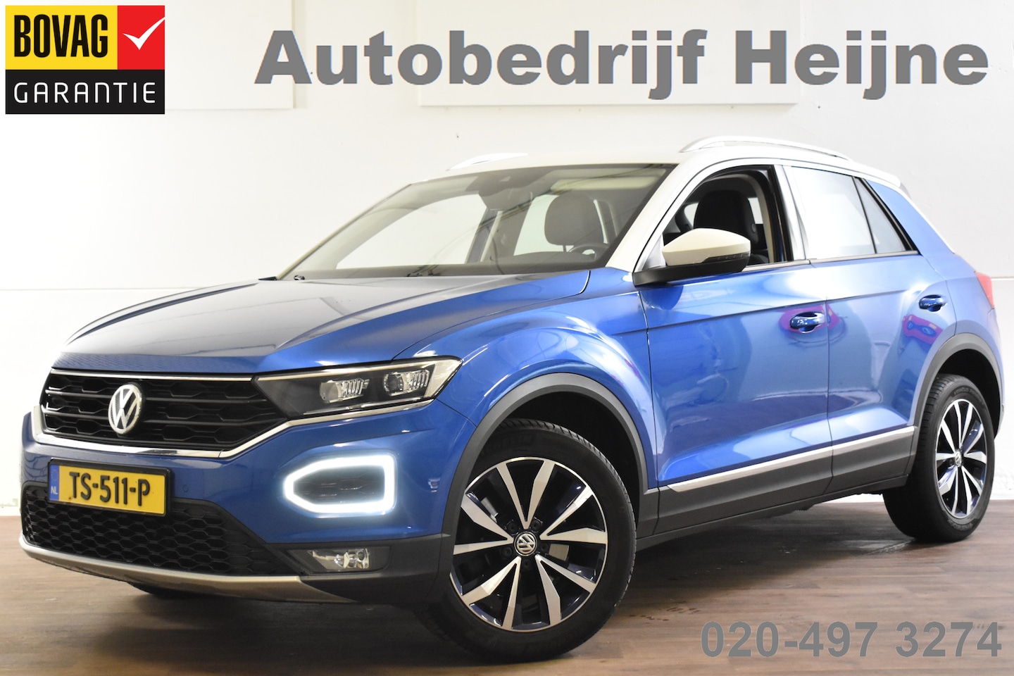 Volkswagen T-Roc - 1.5 TSI 150PK SPORT PDC/LED/CARPLAY - AutoWereld.nl