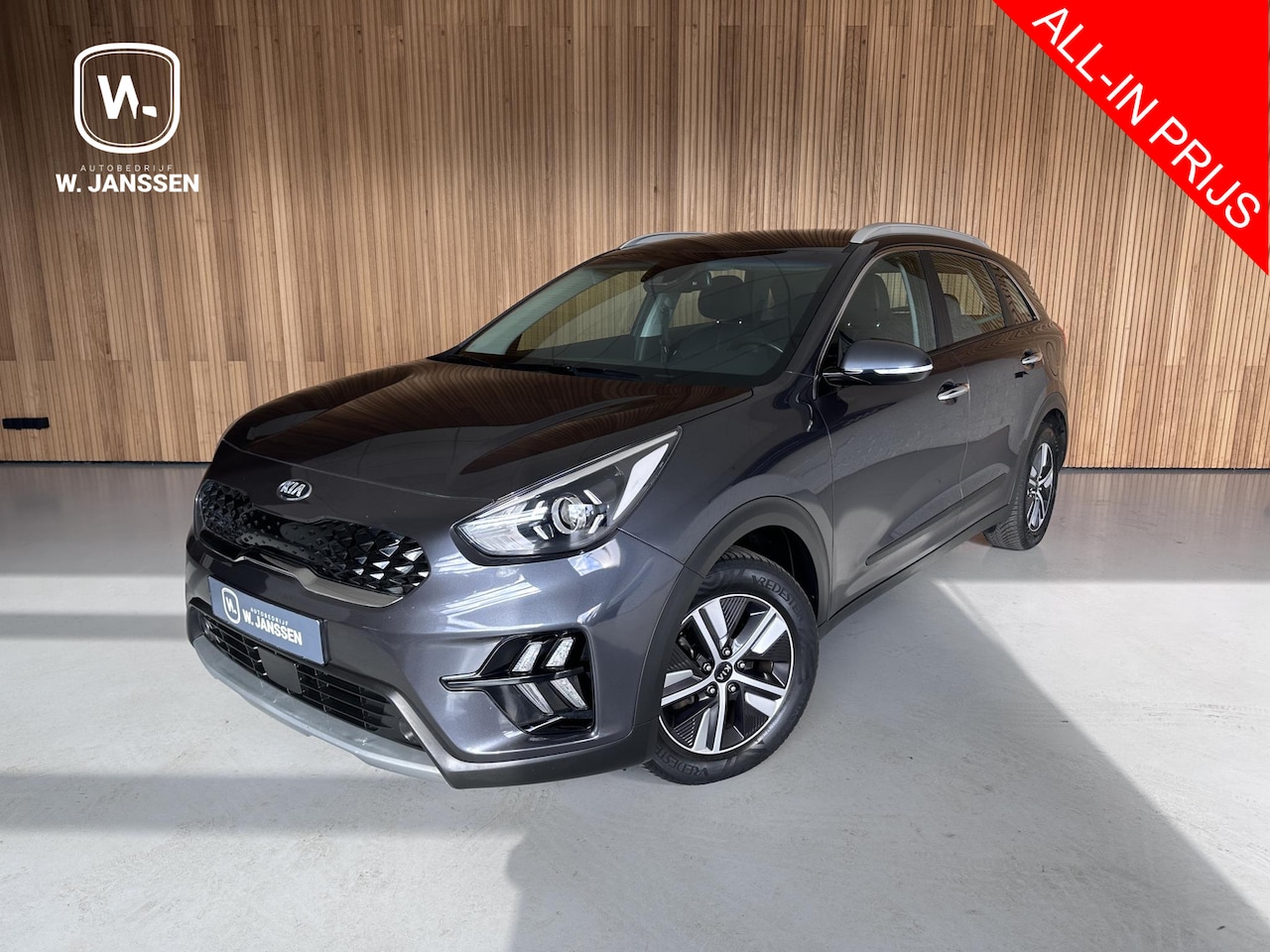 Kia Niro - 1.6 GDi Hybrid DynamicLine FACELIFT Camera | Half leer | Cruise - AutoWereld.nl