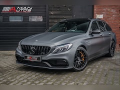 Mercedes-Benz C-klasse - C63S AMG Pano/Burm/Perf-zetels/Ceramic/Memory/360/Night