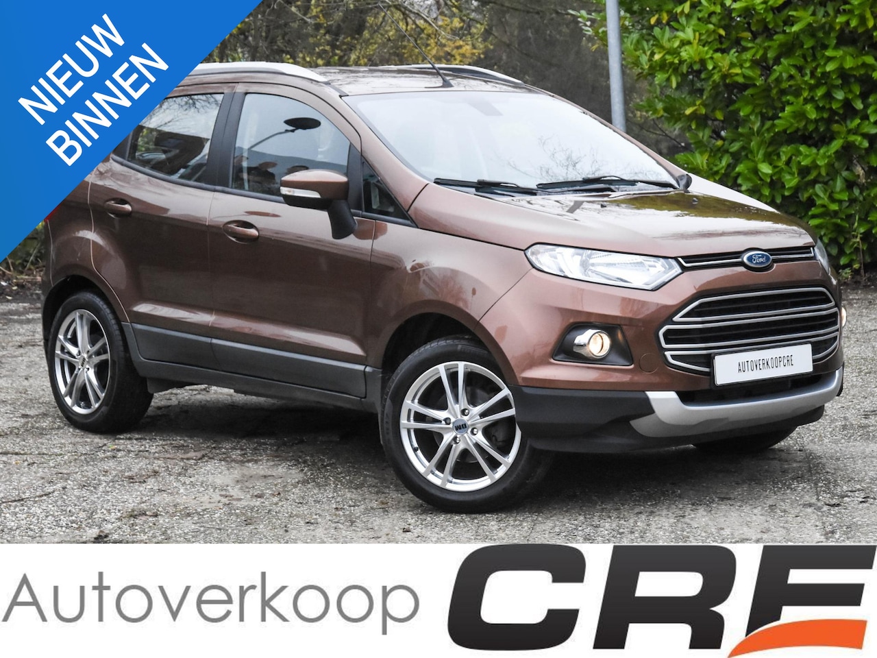 Ford EcoSport - 1.5 Ti-VCT Titanium automaat / keyless Go / stoelverwarming / airco / cruise control / 17" - AutoWereld.nl