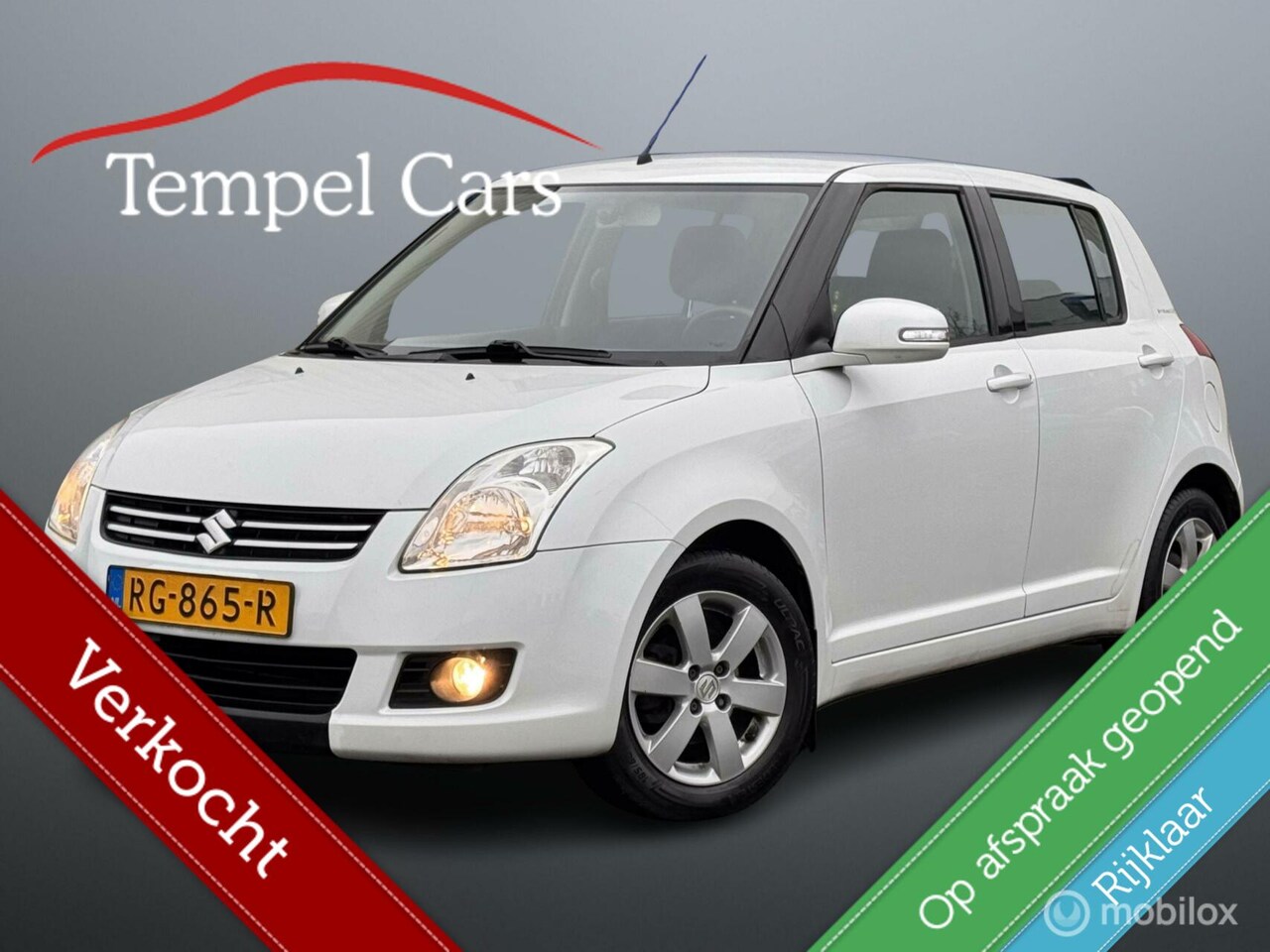 Suzuki Swift - 1.3 Limited 1.3 Limited, White metallic, Navi nieuwe APK - AutoWereld.nl