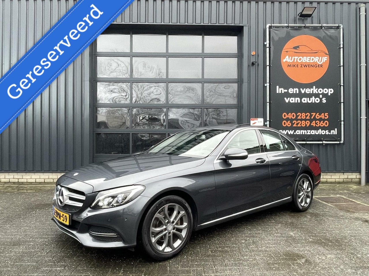 Mercedes-Benz C-klasse - 220 CDI AUTOMAAT|SCHUIFDAK|TREKHAAK|DODEHOEK ASSIST|LANE ASSIST|LED|STOELVERWARMING|EURO-6 - AutoWereld.nl