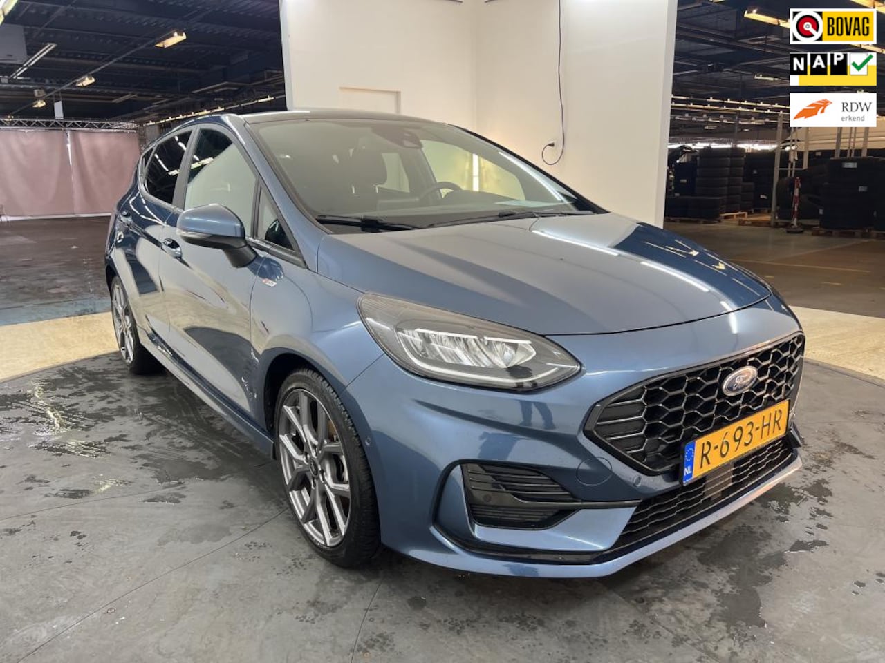 Ford Fiesta - 1.0 EcoBoost Hybrid ST-Line X 125PK+Led+Pano-dak+Navigatie+Camera+17"lmv = SUPER !! - AutoWereld.nl