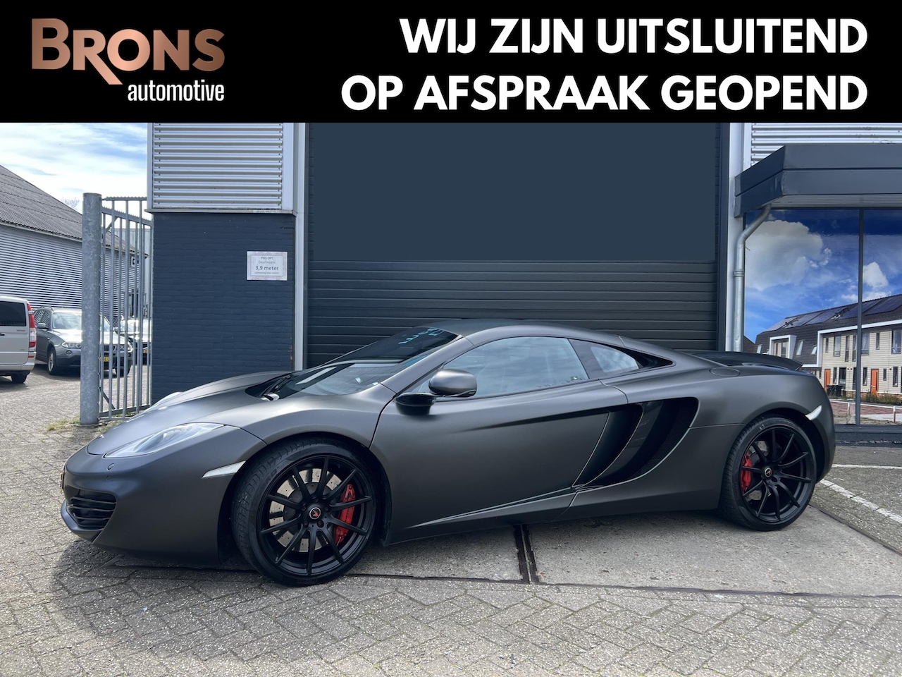 McLaren MP4-12C - 625PK I Full Carbon I Alcantara interieur - AutoWereld.nl