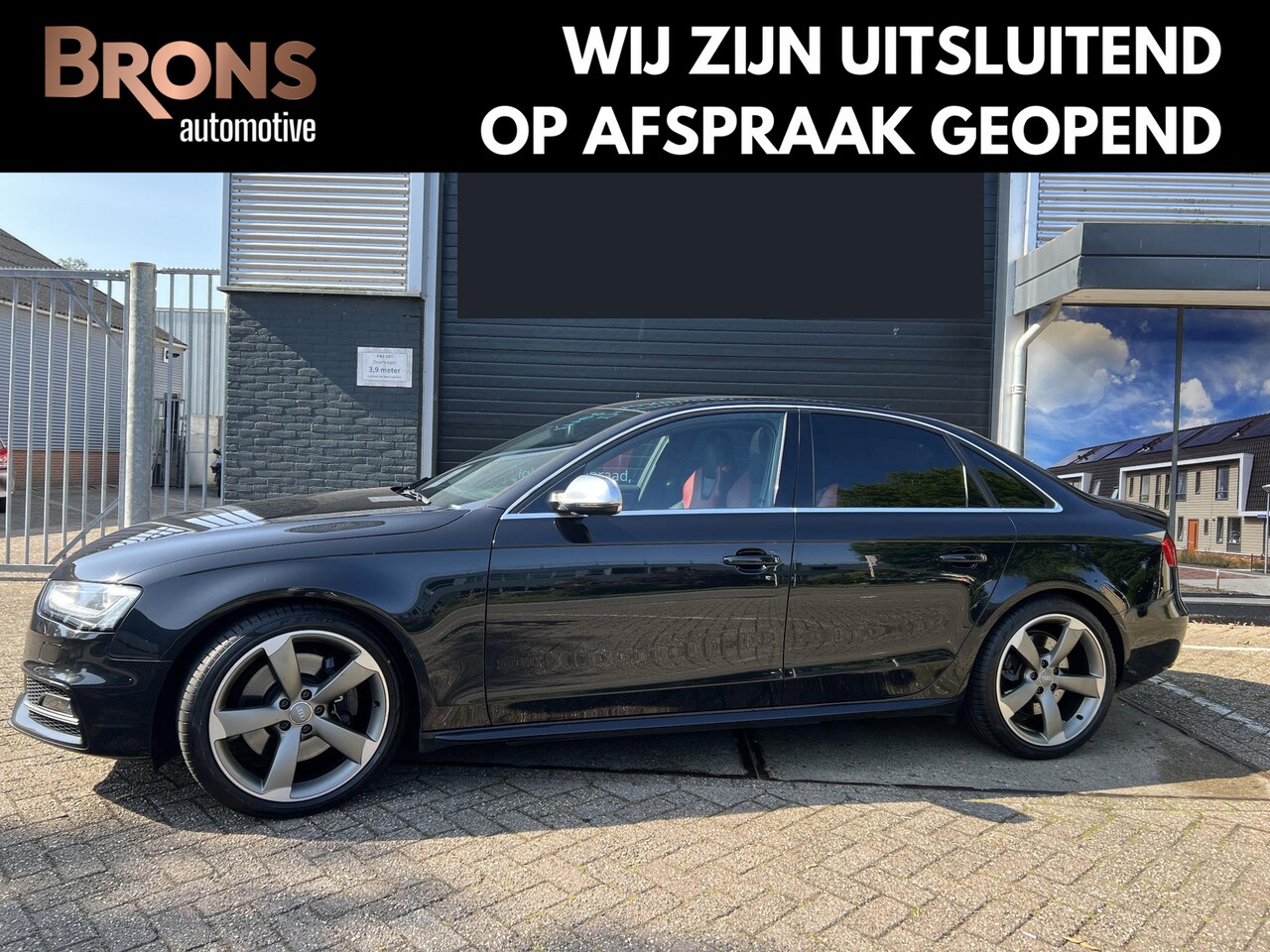 Audi S4 - 3.0 TFSI quattro S-line 333pk l Leder l open dak l - AutoWereld.nl