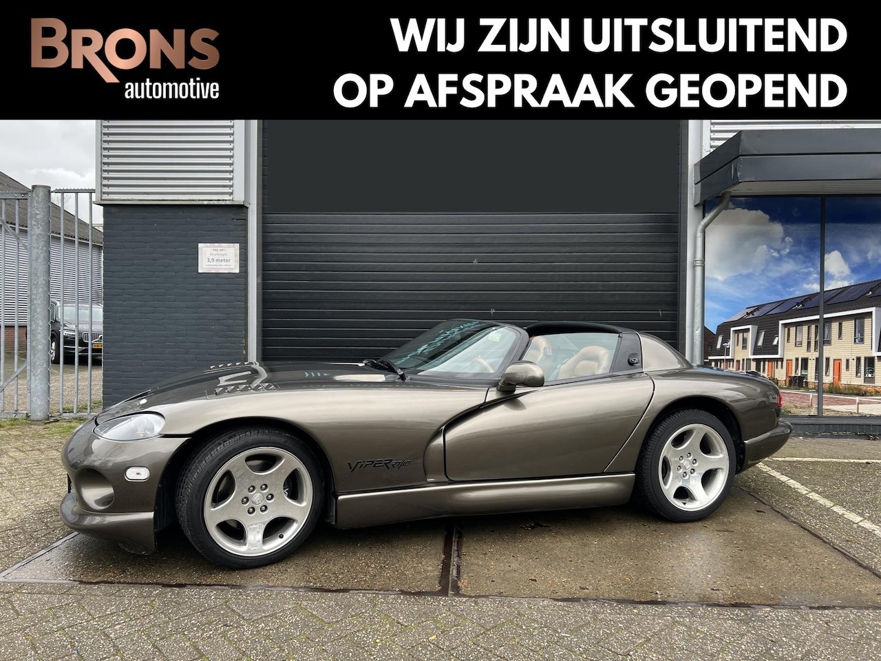 Dodge Viper - 8.0 RT/10 Targa in nieuwstaat - AutoWereld.nl