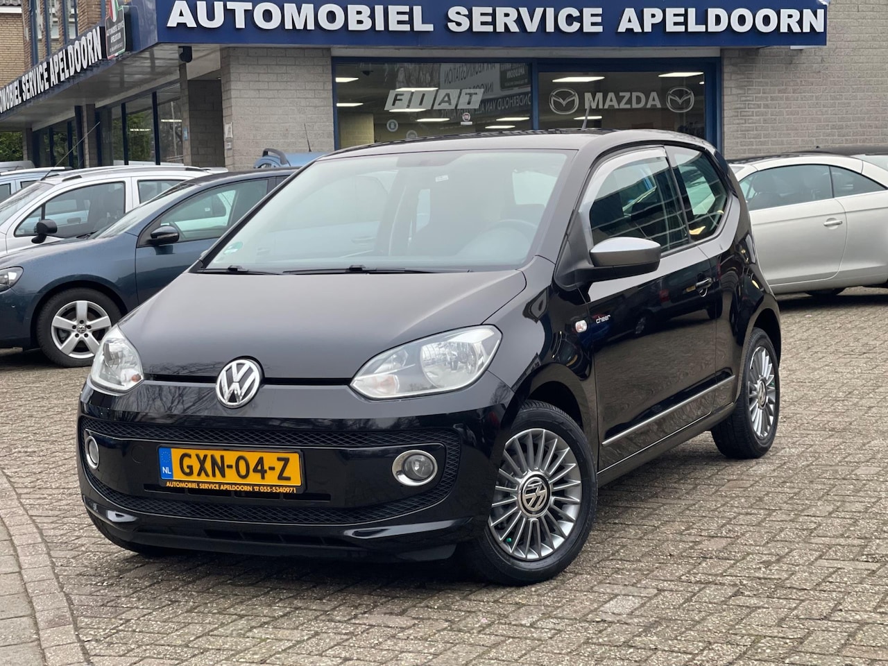 Volkswagen Up! - 1.0 Cheer eco Up! BlueMotion* CNG GAS*AIRCO*STOELVERW*AUX*LM.VELGEN*APK - AutoWereld.nl