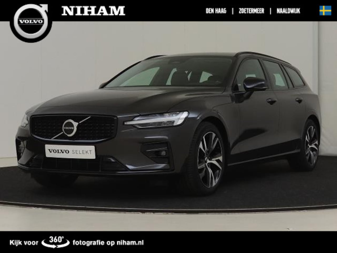 Volvo V60 - B3 (M-HYBRID) PLUS DARK -LIGHTING|PANO.DAK|HK-AUDIO|360CAM|TREKHAAK - AutoWereld.nl