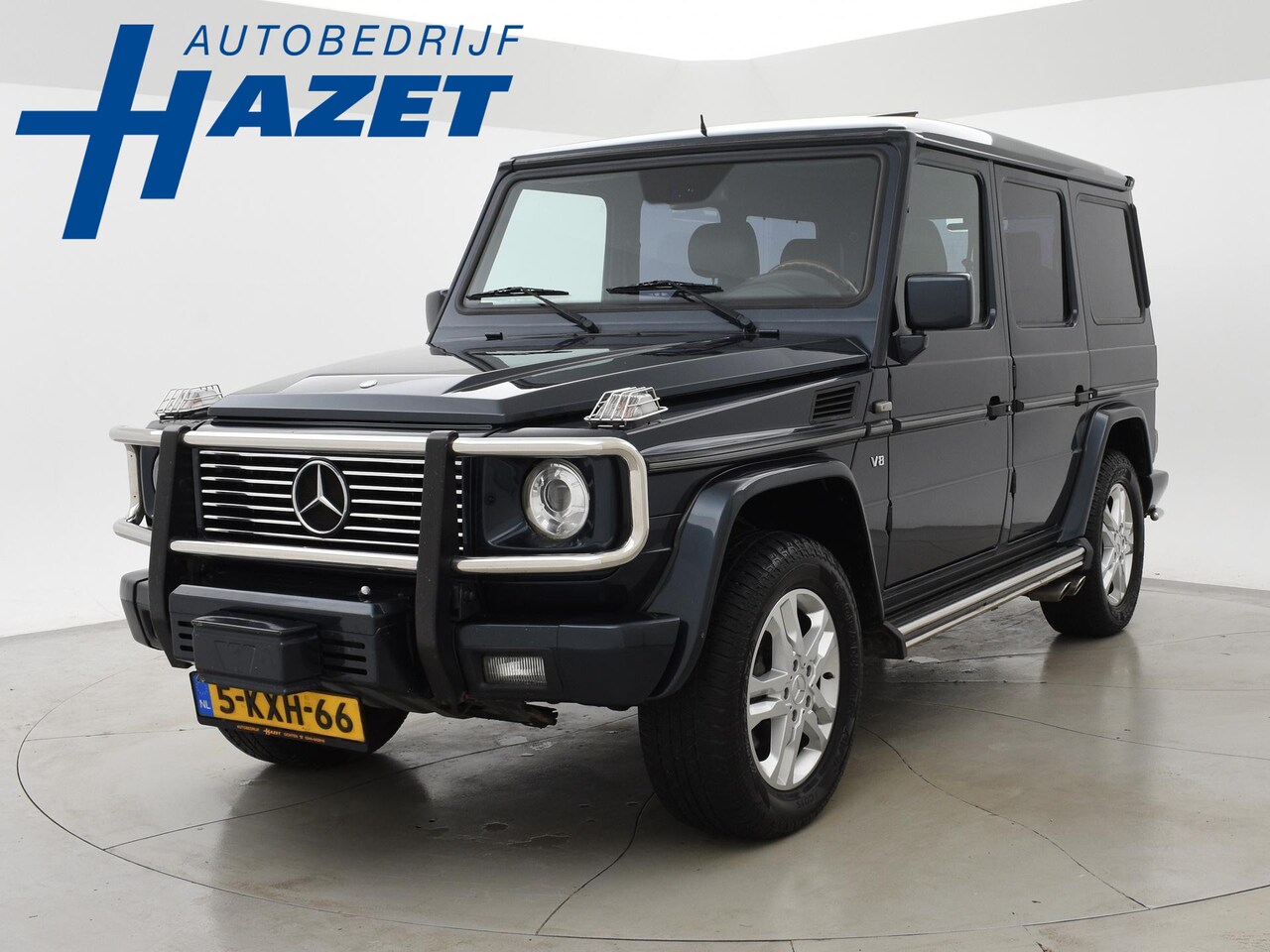 Mercedes-Benz G-klasse - 500 V8 + FRONTLIER / SCHUIFDAK / XENON / AMG UITLATEN / STOELVERWARMING - AutoWereld.nl