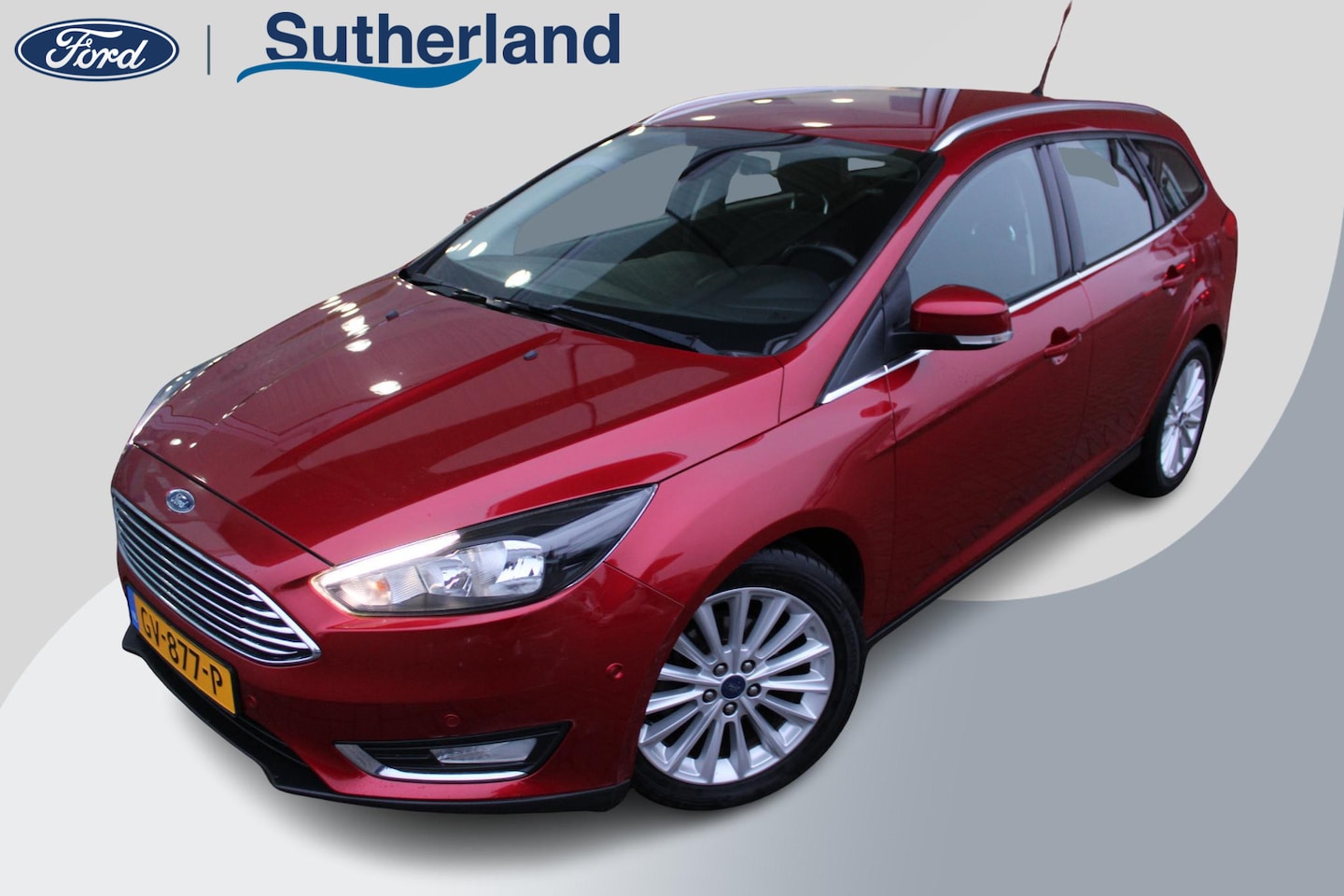 Ford Focus Wagon - 1.0 EcoBoost 125 PK Titanium Edition | Trekhaak | 17 Inch Lichmetalen Velgen | Cruise Cont - AutoWereld.nl