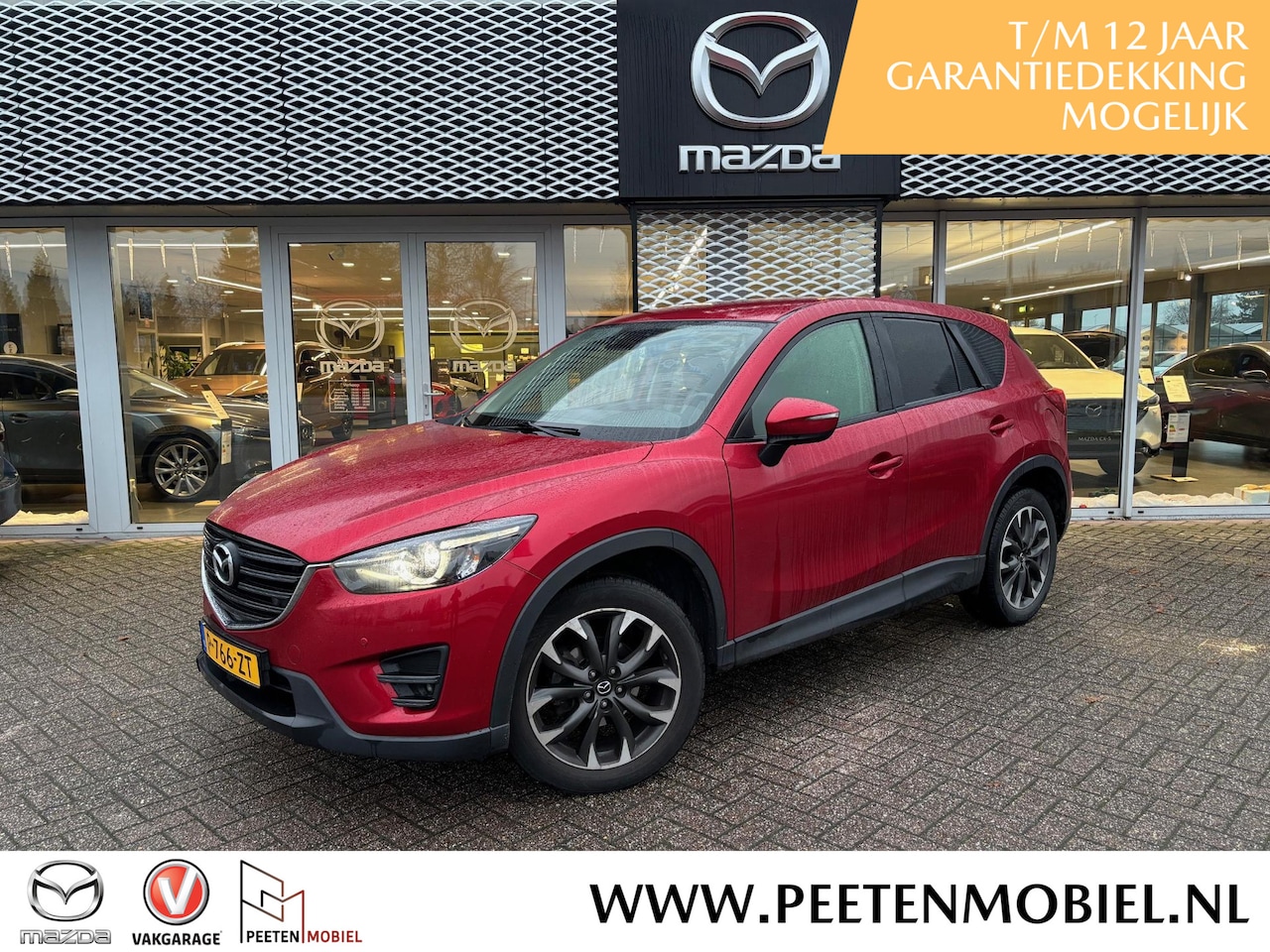 Mazda CX-5 - 2.0 SkyActiv-G 165 Skylease GT 2WD DEALERONDERHOUDEN | BOSE AUDIOINSTALLATIE | LEDER INTER - AutoWereld.nl