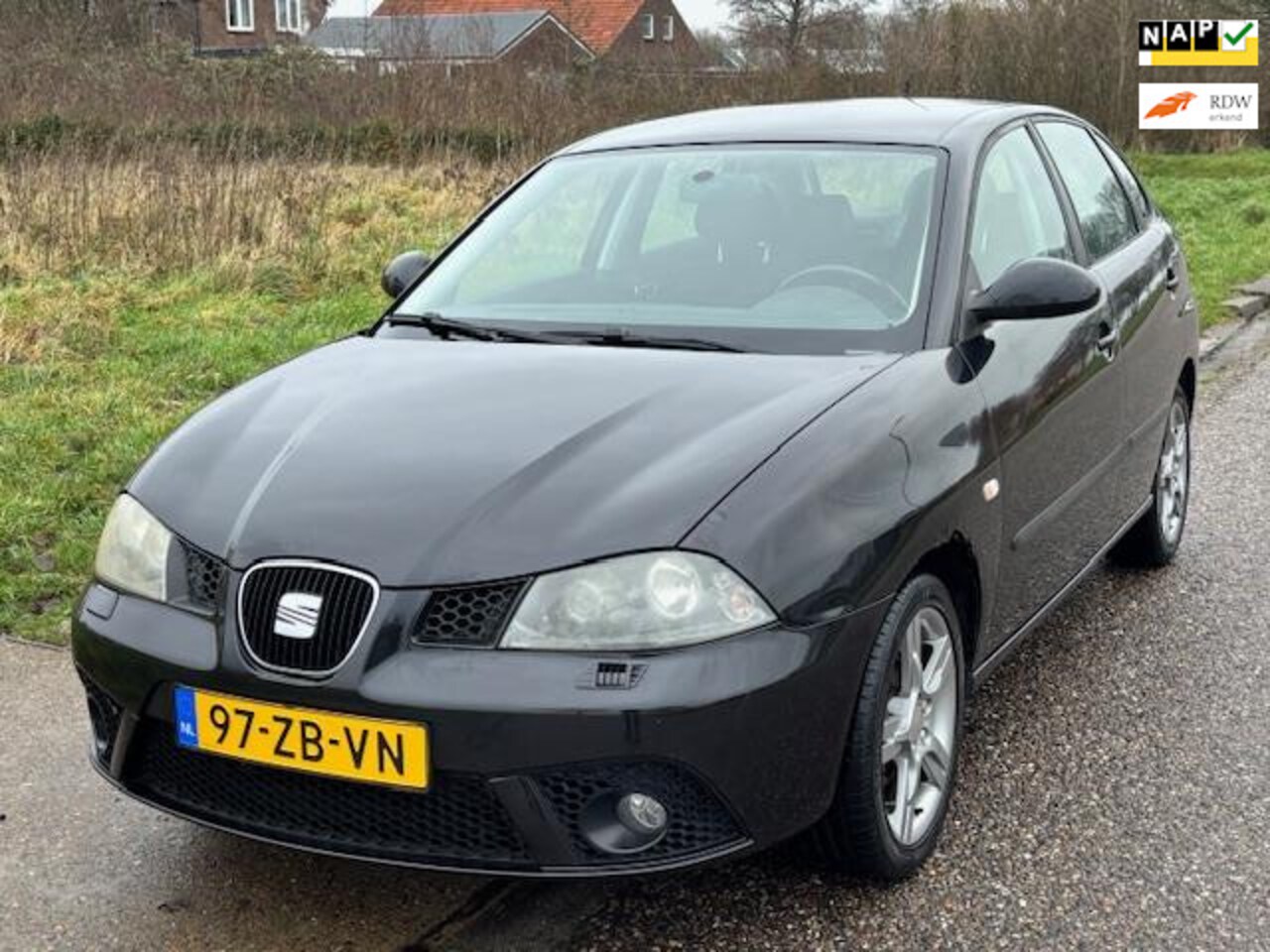 Seat Ibiza - 1.6-16V Sportstyle 5-Drs Stuurbekrachtiging ECC Audio-CD/MP3 Electr. pakket LMV 16" Sports - AutoWereld.nl