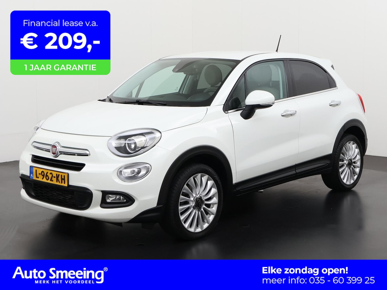 Fiat 500 X Cross - 1.4 Turbo MultiAir Cross | Navigatie | Apple Carplay | Parkeersensor | Zondag Open! - AutoWereld.nl