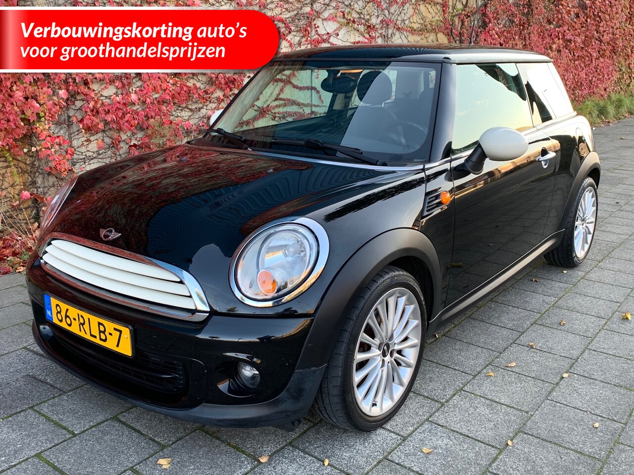 MINI One - Mini 1.6 MINIMALIST Business Line-Airco-Stoelverwarming- - AutoWereld.nl