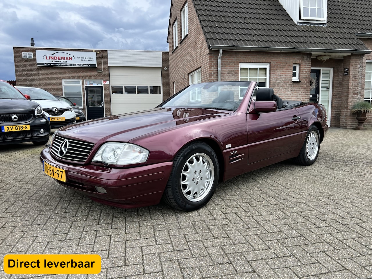 Mercedes-Benz SL-klasse Cabrio - 600 V12 Panoramadak Org. Nederlands - AutoWereld.nl