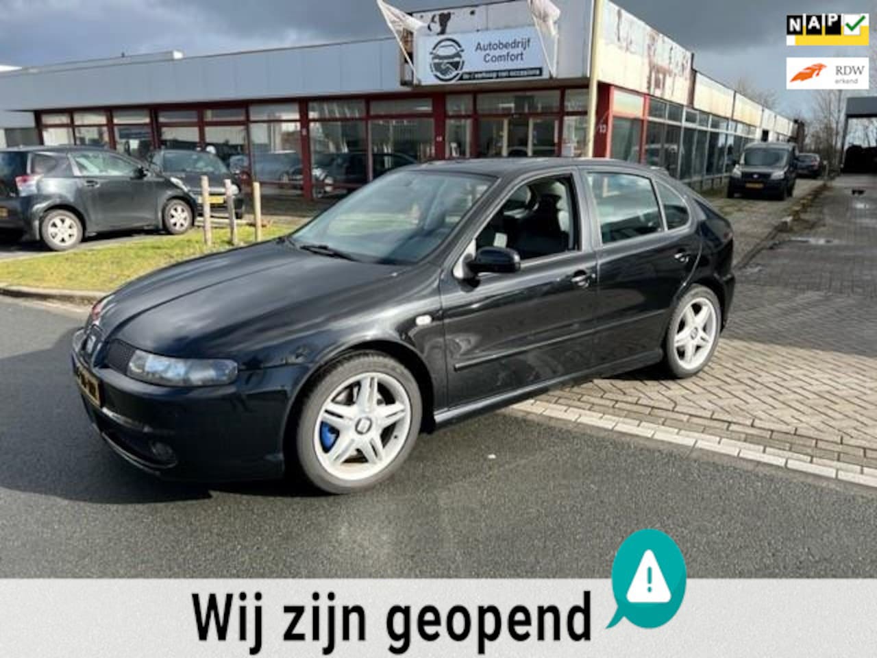 Seat Leon - 2.8 V6 Cupra 4. 196DKM NAP. SUPER NETJES ! - AutoWereld.nl