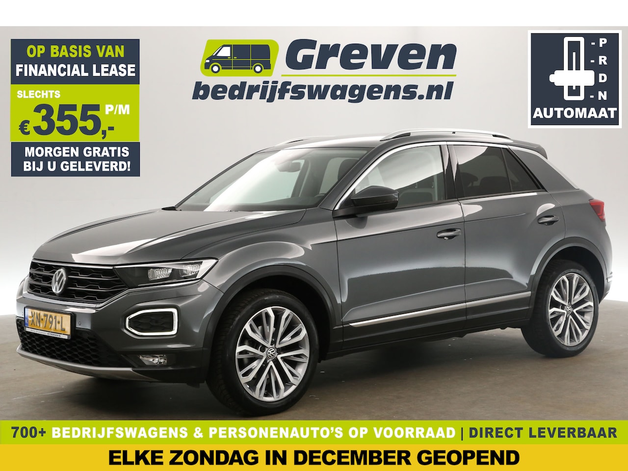 Volkswagen T-Roc - 1.5 TSI Sport 150PK Automaat Camera Carplay Virtual LED Clima Cruise Navi PDC DSG 18''LMV - AutoWereld.nl