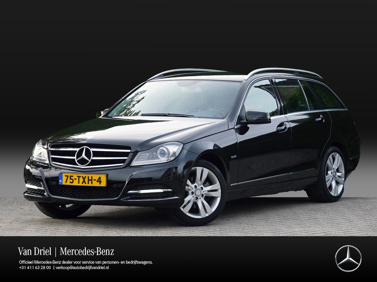 Mercedes-Benz C-klasse Estate - C 180 Avantgarde | Xenon LED Navigatie Afneembare Trekhaak - AutoWereld.nl