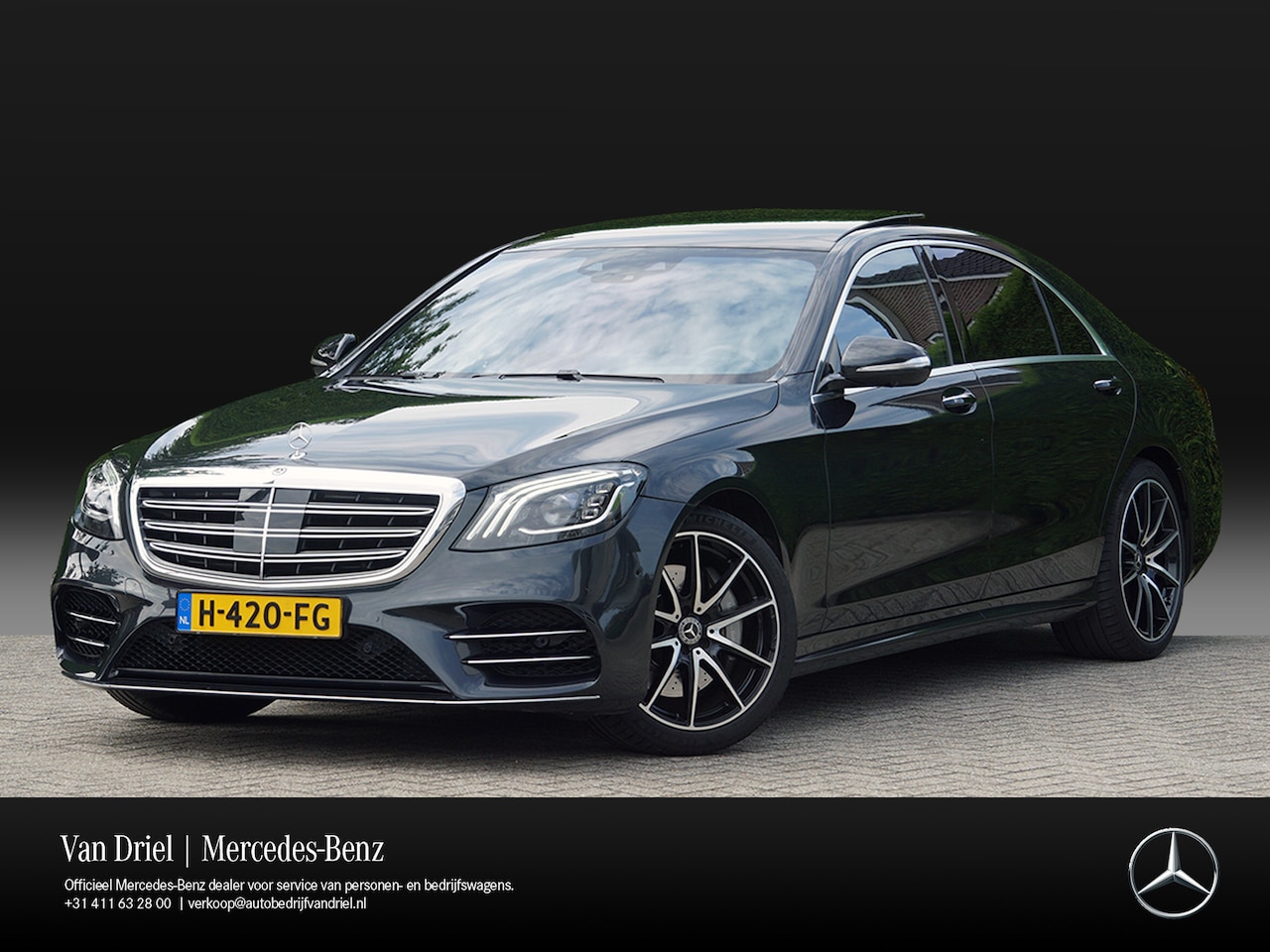 Mercedes-Benz S-klasse - S 560 e Lang AMG line | Panorama HUD Rijassistentie+ - AutoWereld.nl