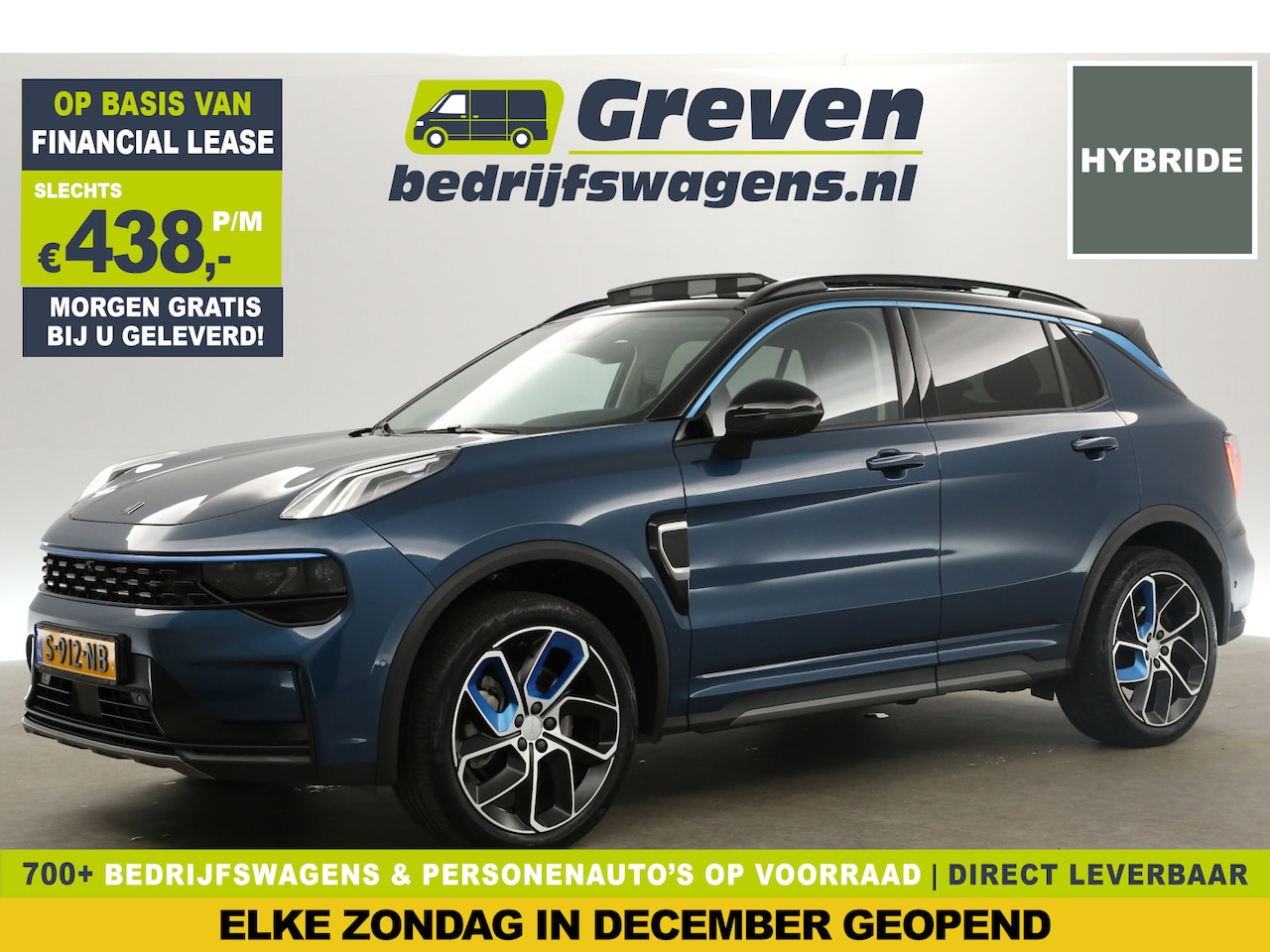 Lynk & Co 01 - 1.5 262PK Automaat Plug-in Hybride Pano Sfeer Clima 360Camera ACC Carplay LED Memory-seat - AutoWereld.nl