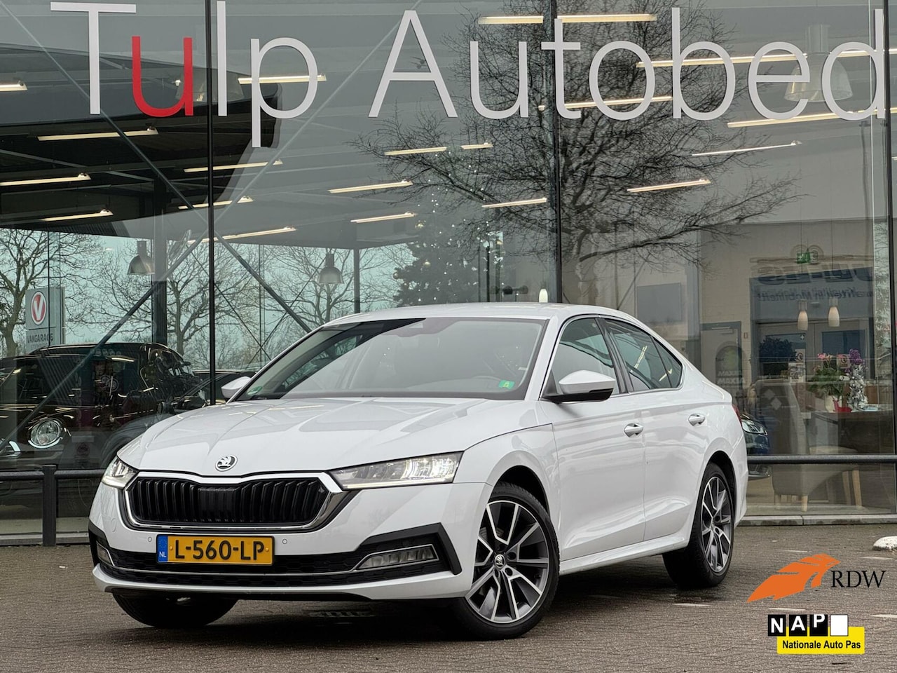 Skoda Octavia - 1.0 TSI Bns Ed 2021 Virtueel dashboard - AutoWereld.nl