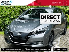 Nissan LEAF - Tekna + Ultrasuede 39 kWh NU FISCAAL ZEER AANTREKKELIJK . VANAF 26.760, - OP = OP | € 11.1