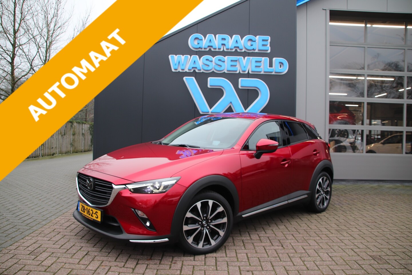 Mazda CX-3 - 2.0 SKYACTIV-G GT-M 120 Bose/Stuur/Stoel verw/Trekhaak/Bomvol - AutoWereld.nl