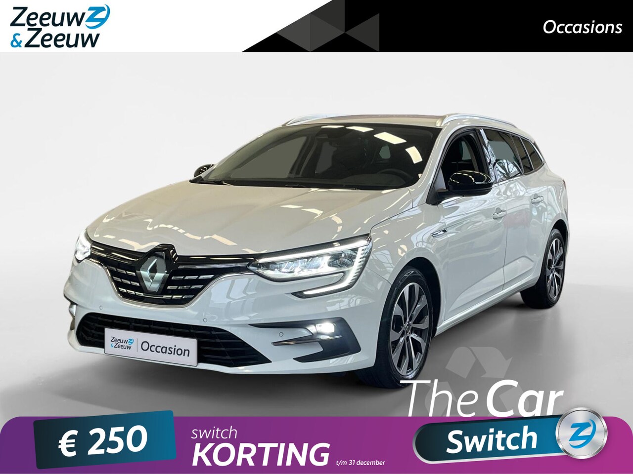 Renault Mégane Estate - 1.3 TCe 140 Techno | Camera | Cruise & Climate Control | Groot Navi | DAB | Apple Carplay/ - AutoWereld.nl