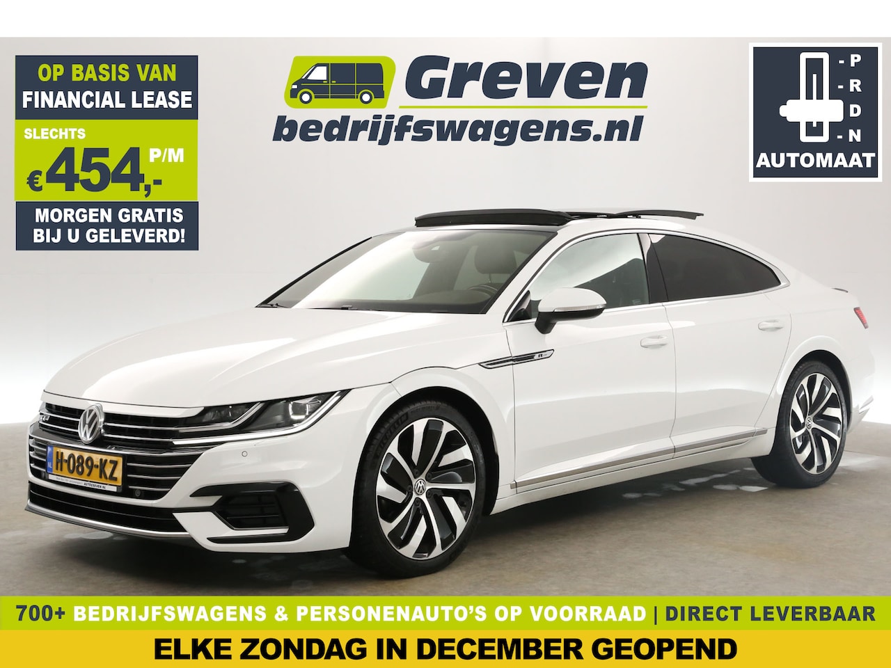 Volkswagen Arteon - 2.0 TSI R-line 191PK DSG Automaat Pano Clima Camera Carplay Virtual Massagestoel Navi LED - AutoWereld.nl