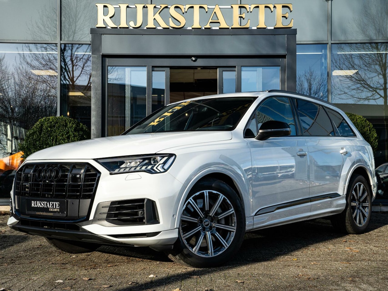 Audi Q7 - 55 TFSI e Quattro|S-LINE|PANO|LUCHTVERING|TREKHAAK - AutoWereld.nl