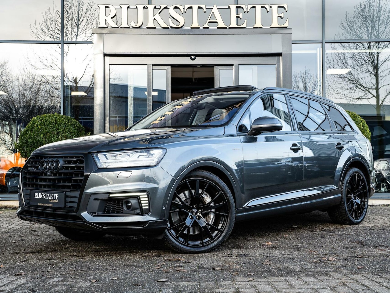 Audi Q7 - 3.0 TDI E-Tron Quattro|PANO|360°|TREKHAAK|LUCHTV. - AutoWereld.nl