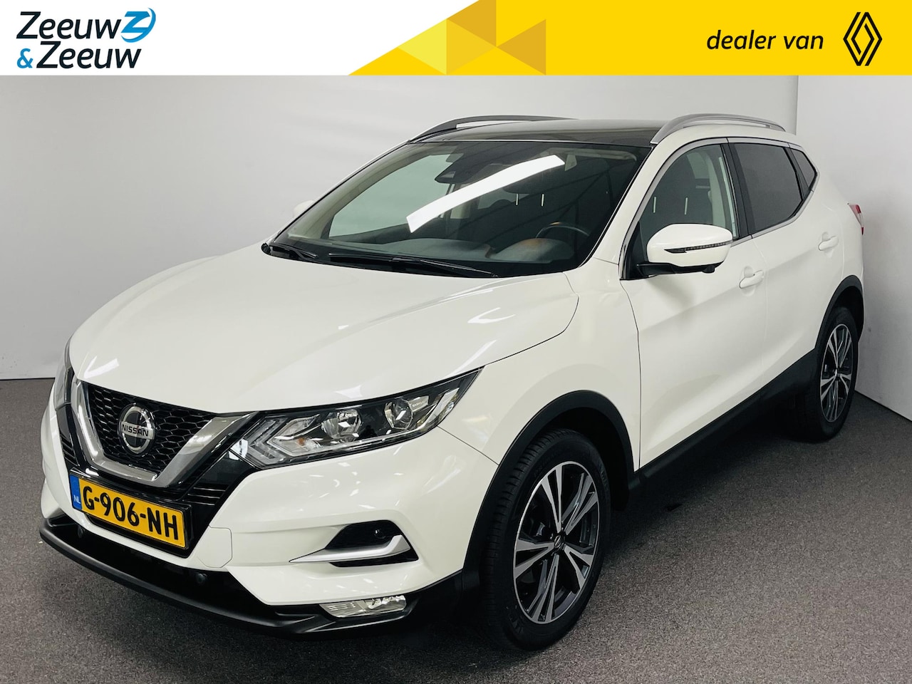 Nissan Qashqai - 1.3 DIG-T N-Connecta GOEDKOOPSTE VAN NEDERLAND Automaat Navi airco camera parkeersensoren - AutoWereld.nl