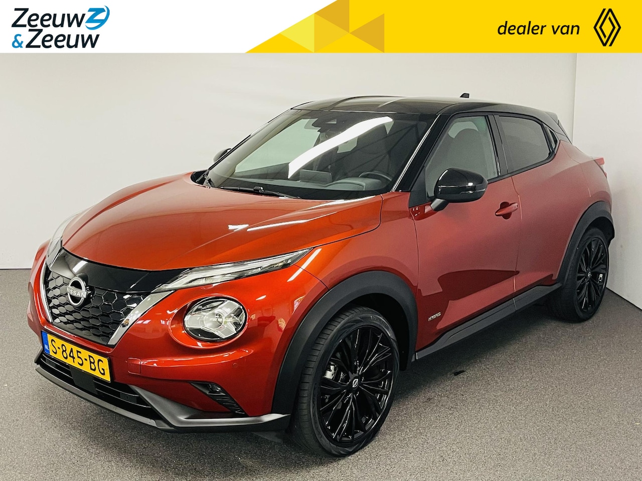 Nissan Juke - 1.6 Hybrid Business Design Automaat Navi airco camera parkeersensoren cruise controle appl - AutoWereld.nl