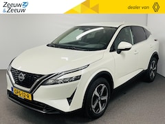 Nissan Qashqai - 1.3 MHEV Xtronic N-Connecta Automaat navi airco camera parkeersensoren 360camera apple car