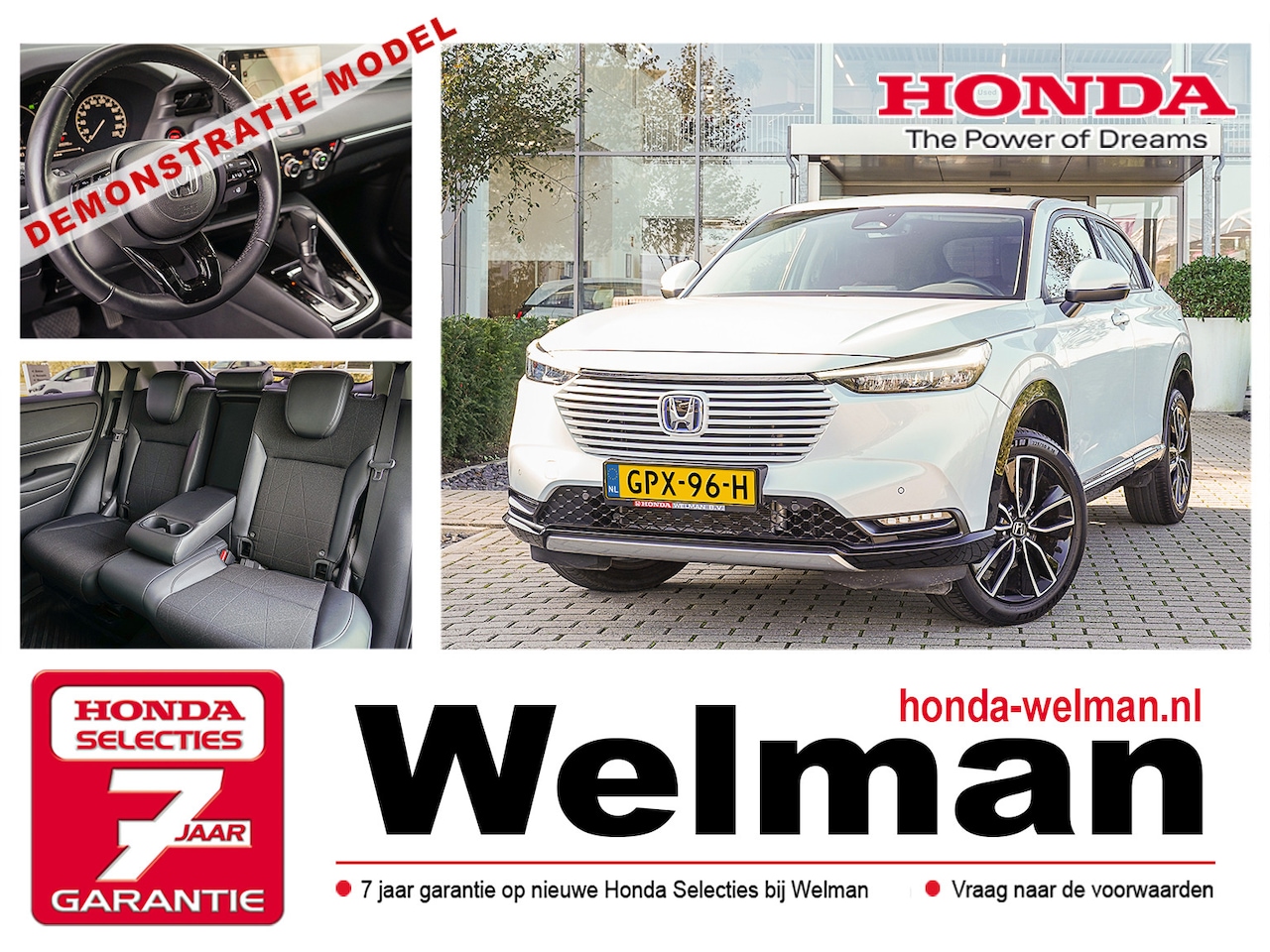 Honda HR-V - 1.5i e:HEV ADVANCE - DEMO - HYBRID - AUTOMAAT - AutoWereld.nl