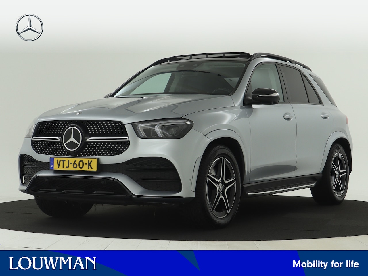 Mercedes-Benz GLE-Klasse - 400 D VAN 4-MATIC AMG Nightpakket | Grijs kenteken | Airmatic | Trekhaak | Rijassistentie - AutoWereld.nl