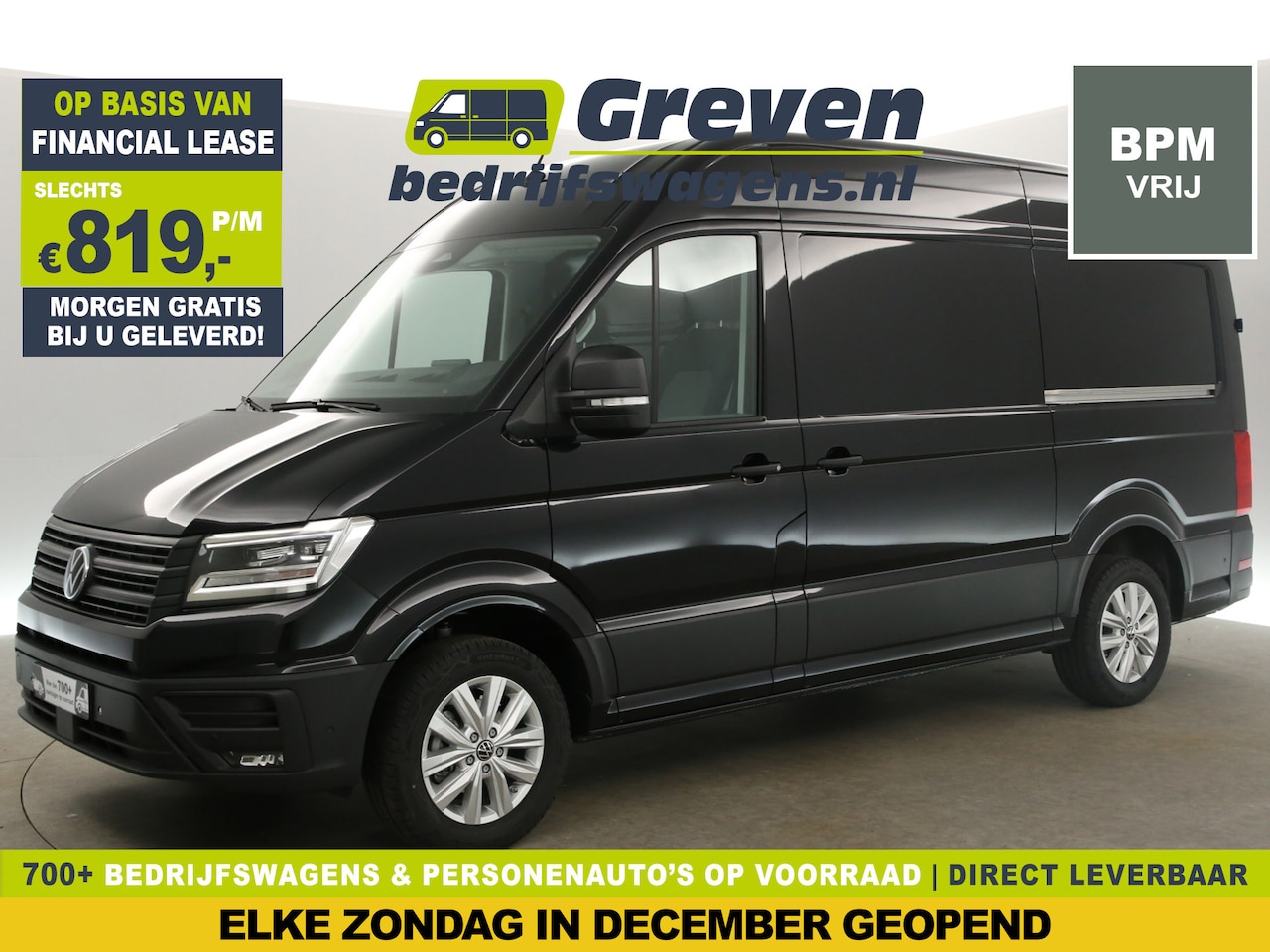 Volkswagen Crafter - 35 2.0 TDI Exclusive L3H3 141PK | NIEUW | Automaat Full LED ACC Airco Camera Carplay 2xSch - AutoWereld.nl