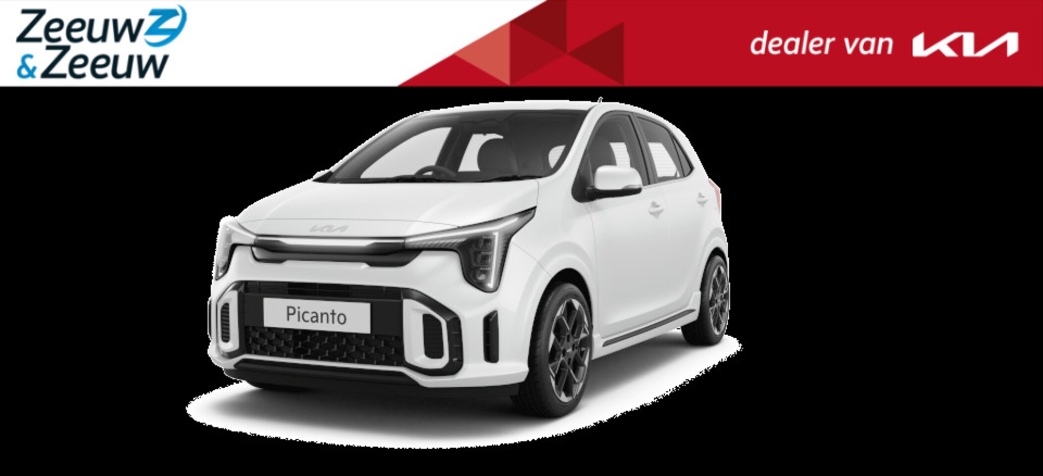 Kia Picanto - 1.0 DPI GT-Line | Vanaf nu te bestellen | Stoel + stuurverwarming | €1.250,- INRUILVOORDEE - AutoWereld.nl