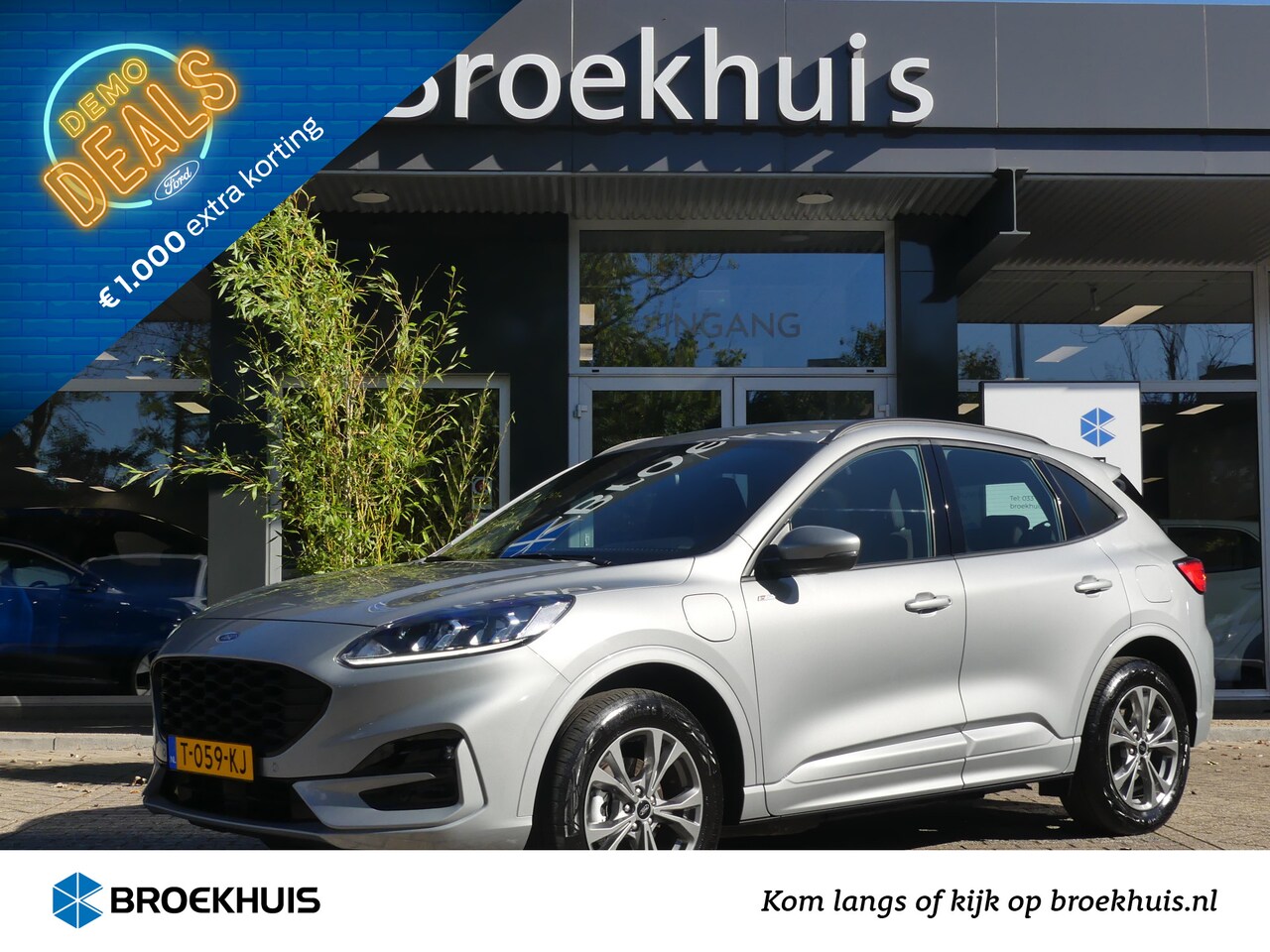 Ford Kuga - 2.5 PHEV 225PK ST-Line | TREKHAAK | NAVI | PARKEERSENSOREN | CAMERA | 18'' LMV | - AutoWereld.nl