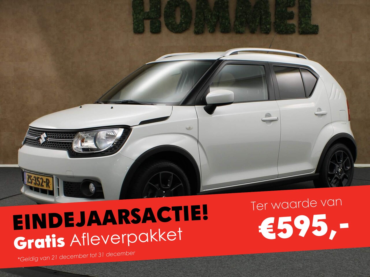 Suzuki Ignis - 1.2 Select - ORIGINEEL NEDERLANDSE AUTO - 1000KG TREKGEWICHT - ACHTERRUITRIJCAMERA - VOORS - AutoWereld.nl