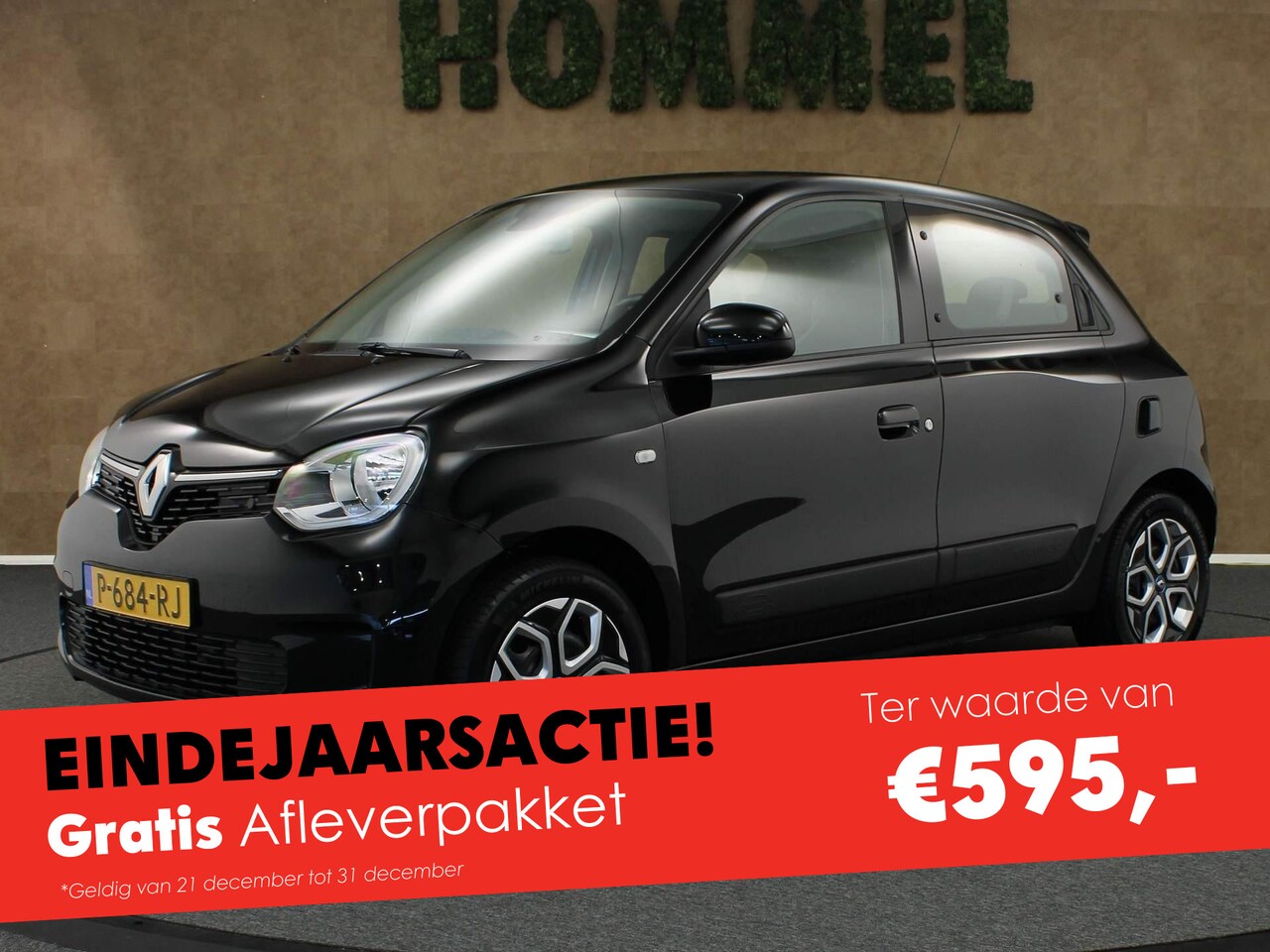 Renault Twingo Z.E. - R80 Collection - ORIGINEEL NEDERLANDSE AUTO - 60 KW - CLIMATE CONTROL - VOORSTOELEN VERWAR - AutoWereld.nl