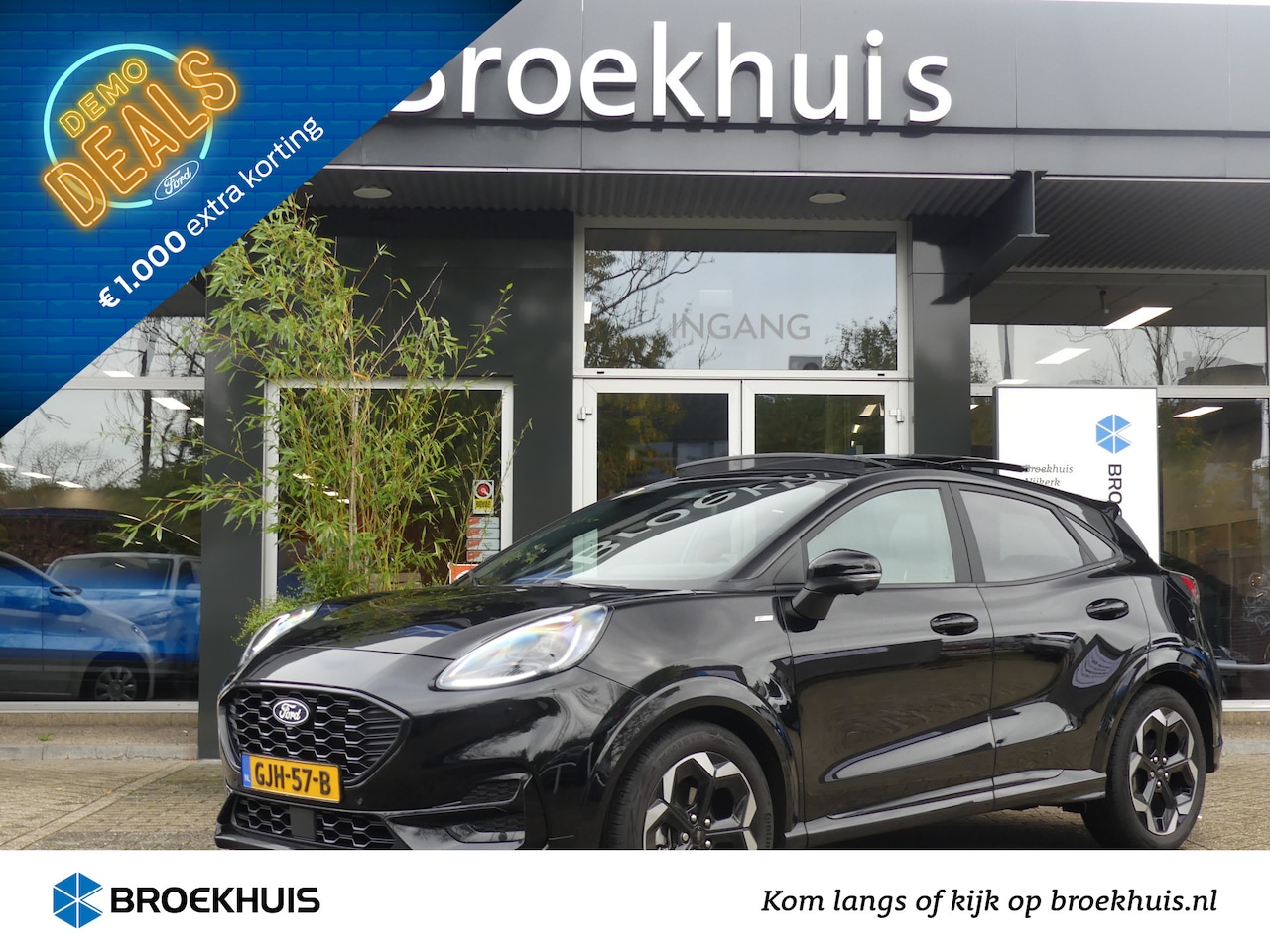 Ford Puma - 1.0 EcoBoost Hybrid 125PK ST-Line X | PANORAMADAK | ADAPTIVE CRUISE | DODEHOEKDETECTIE | S - AutoWereld.nl