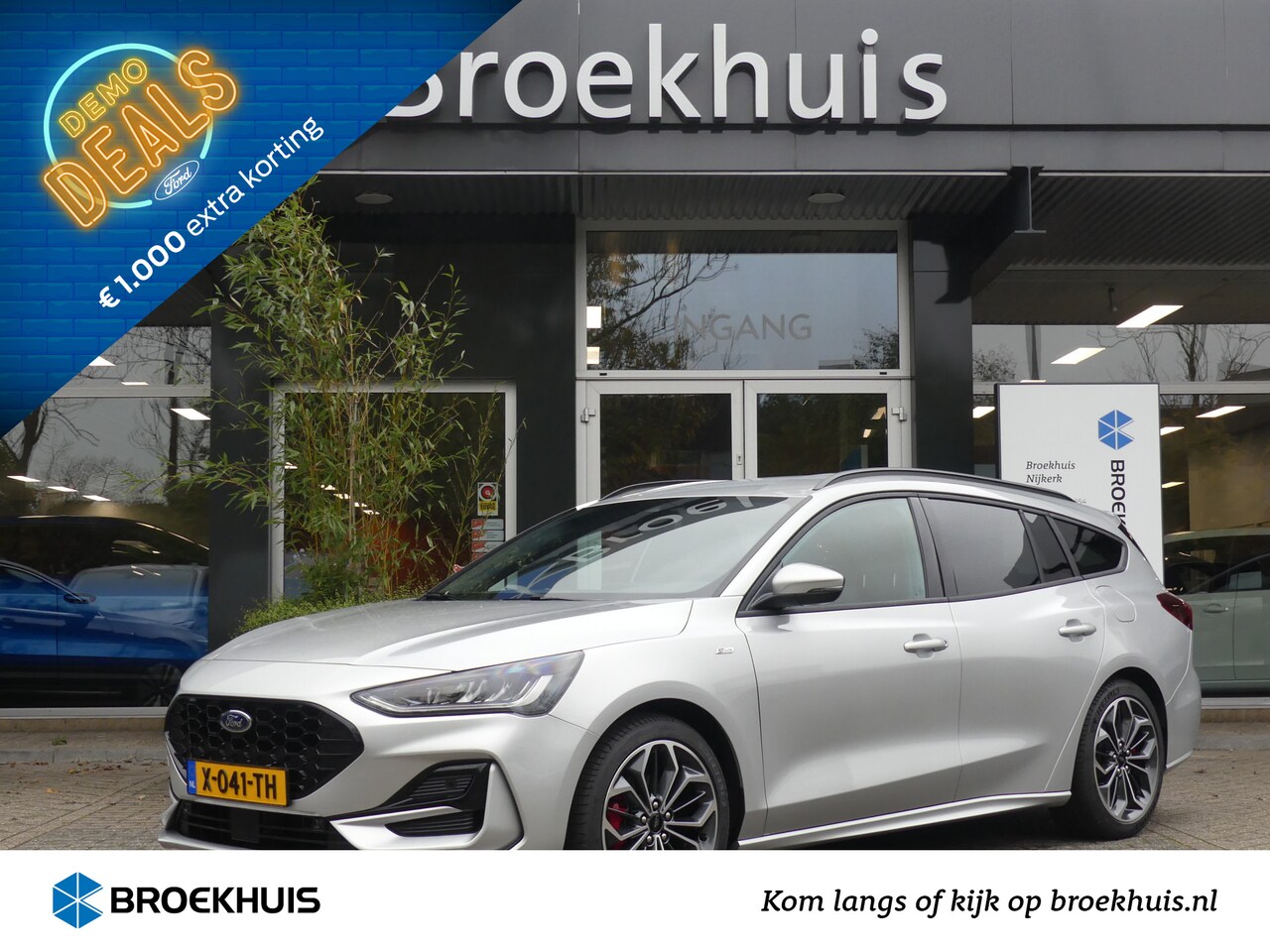 Ford Focus Wagon - 1.0 EcoBoost Hybrid 125PK ST-Line X | STOEL+STUUR+VOORRUITVERWARMING | 18'' LMV | CAMERA | - AutoWereld.nl