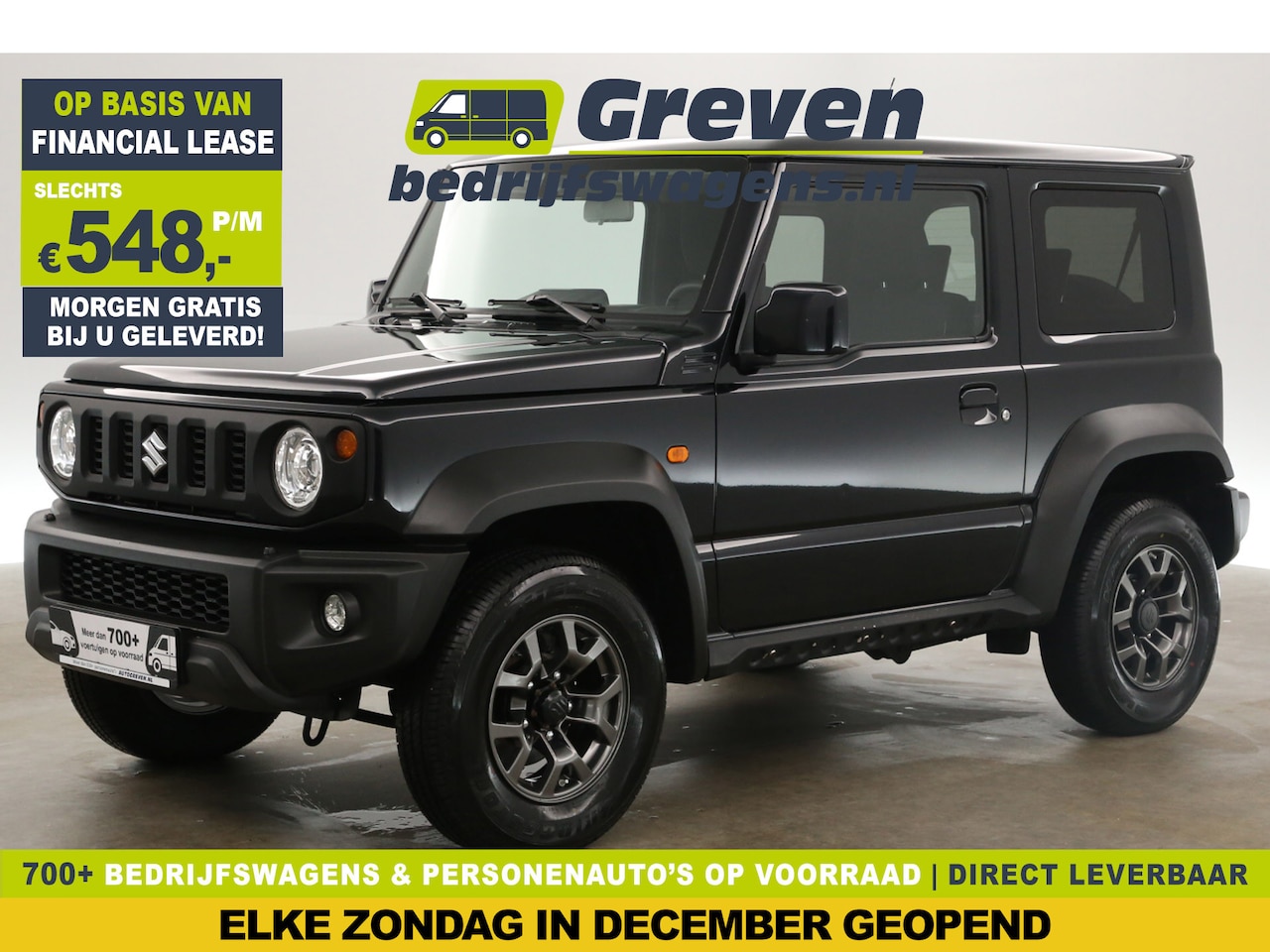 Suzuki Jimny - 1.5 Style 4x4 AWD 4 Persoons Clima Cruise Navi Stoelverwarming DAB+ 15"LMV - AutoWereld.nl