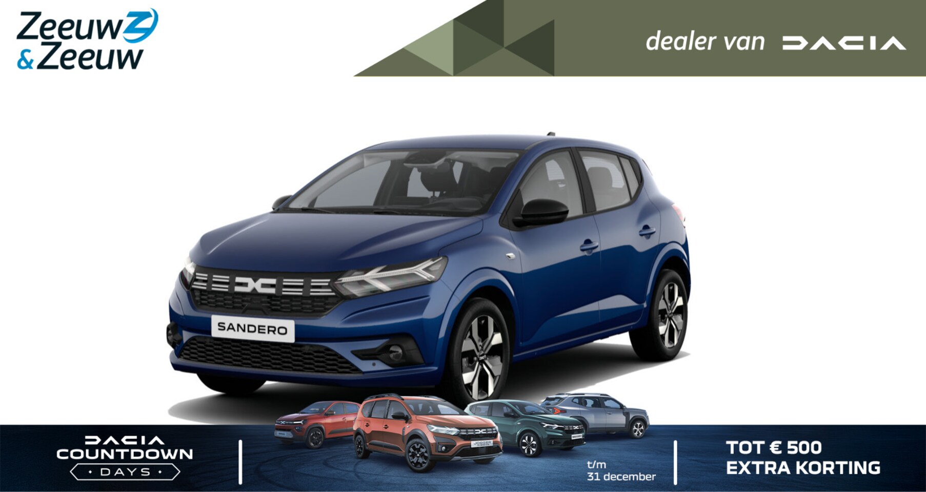 Dacia Sandero - 1.0 TCe 90 Journey | Nieuw te bestellen bij Zeeuw & Zeeuw Leiderdorp - AutoWereld.nl