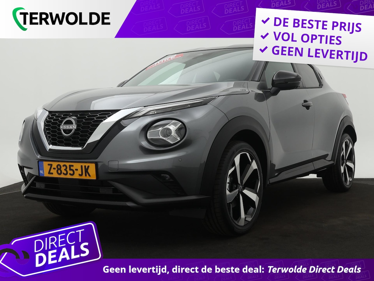 Nissan Juke - 1.0 DIG-T Tekna | 1.250 Kg Trekgewicht! | Nieuw op Kenteken | € 6.063,= VOORDEEL! | - AutoWereld.nl